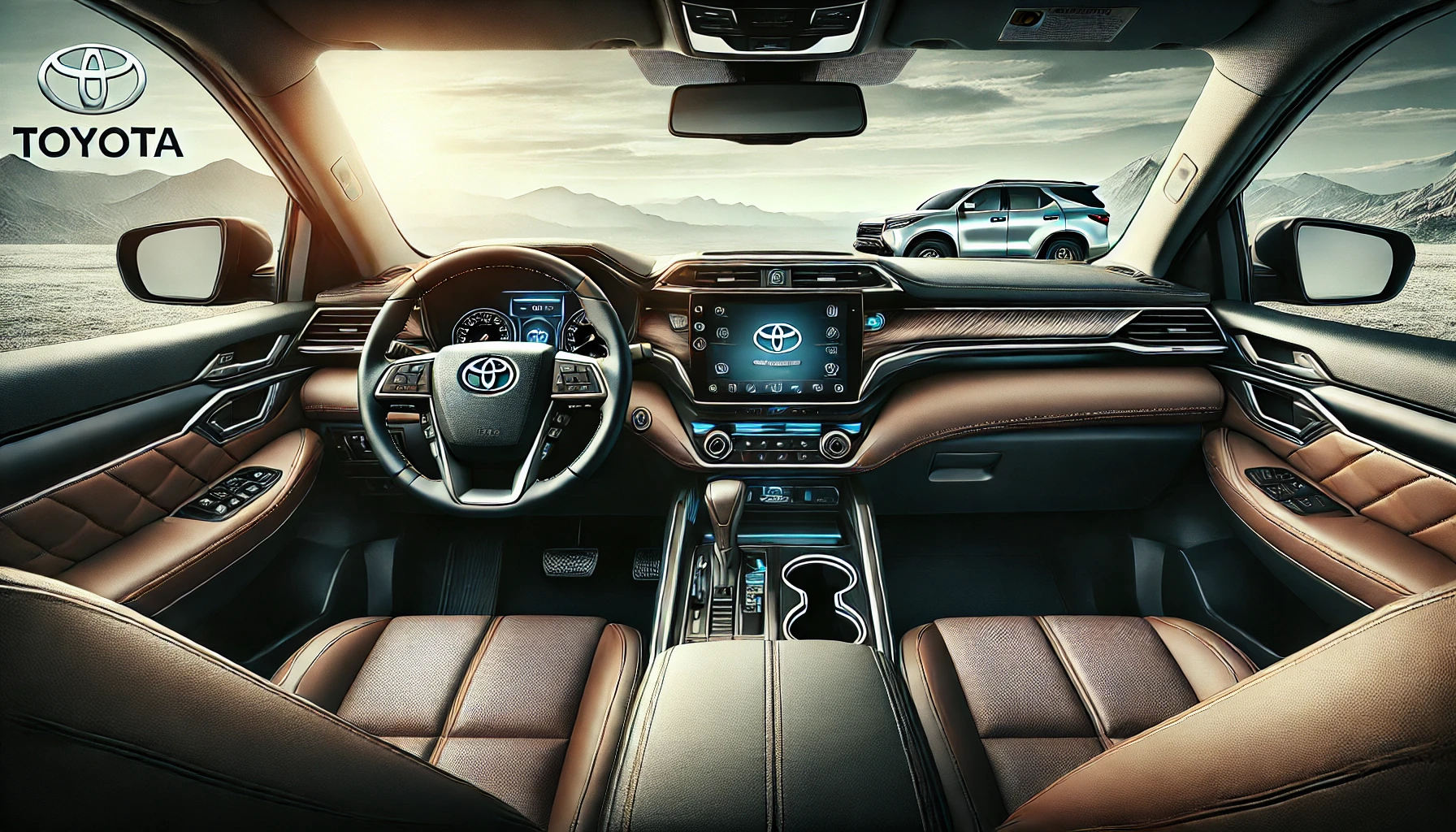 Toyota Fortuner interior design